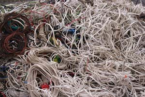 Insulated copper wires
